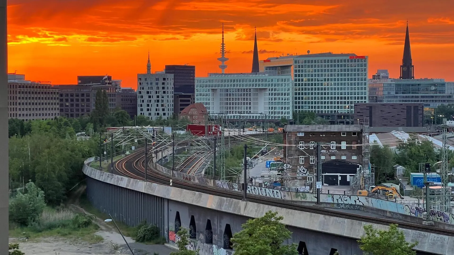Moderne Wohnung Hafencity Hamburg Germany